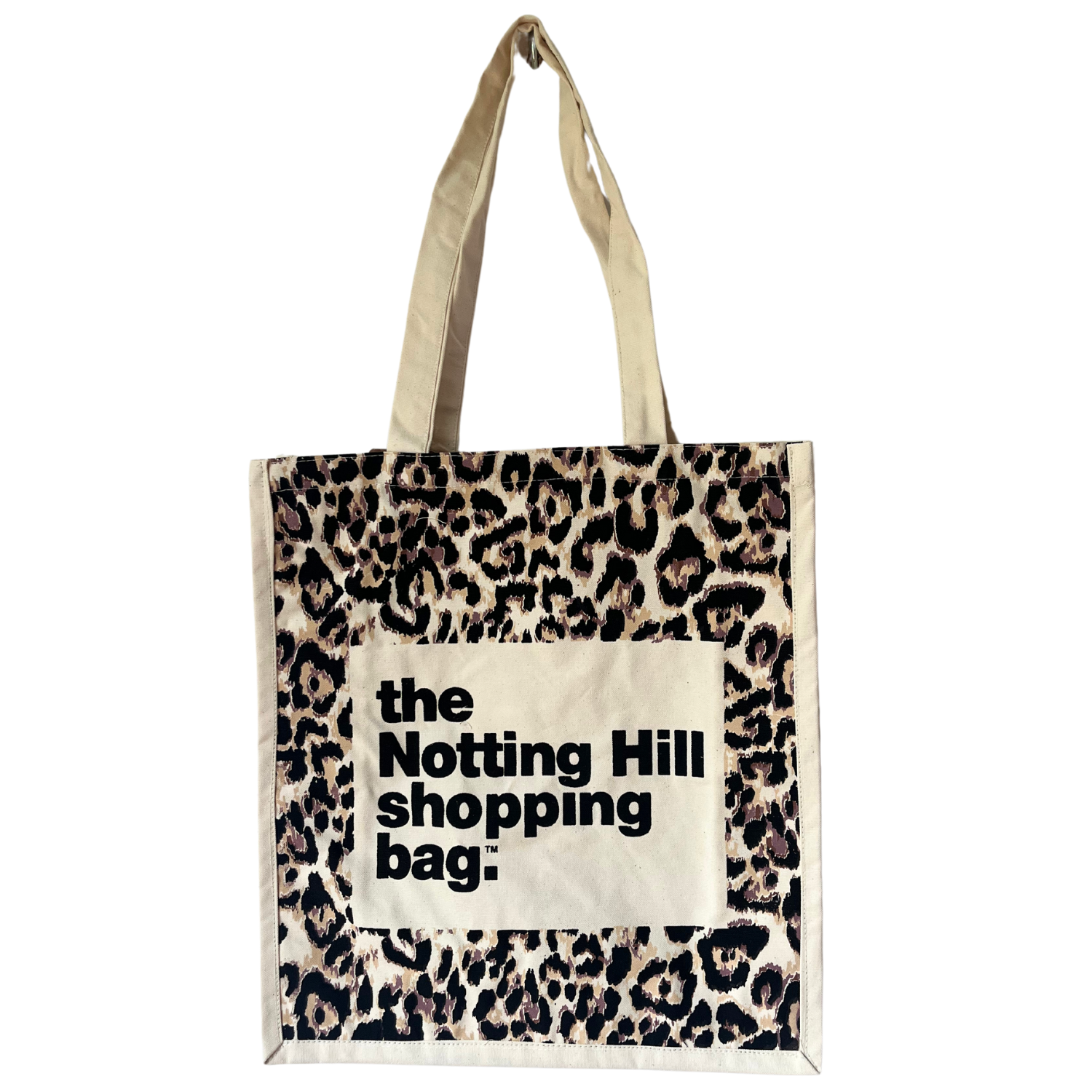 The Notting Hill Shopping Bag Colour Block Series Leopard Print The Notting Hill Shopping Bag Colour Block Series Leopard Print