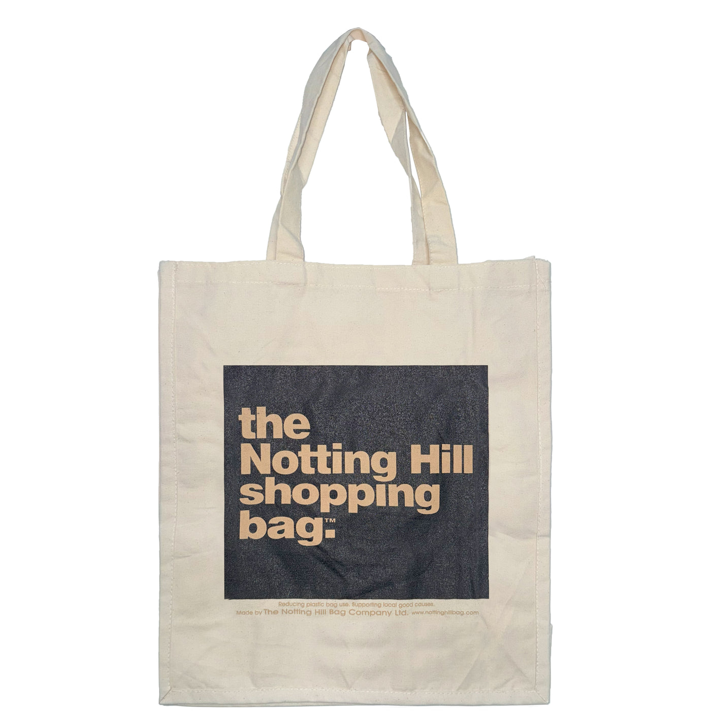 The Notting Hill Shopping Bag™ | Colour Block series | Black