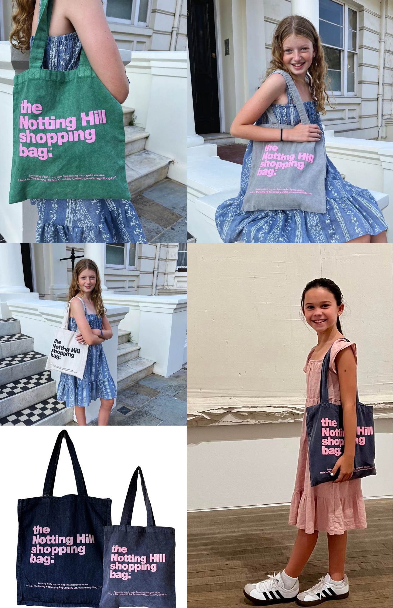 The Notting Hill Shopping Bag™ | Mini Collection | Tie Dye | Trio Bundle