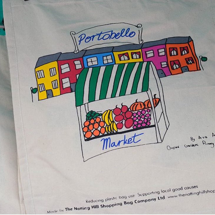 The Notting Hill Shopping Bag™ | original artwork series | Market Design