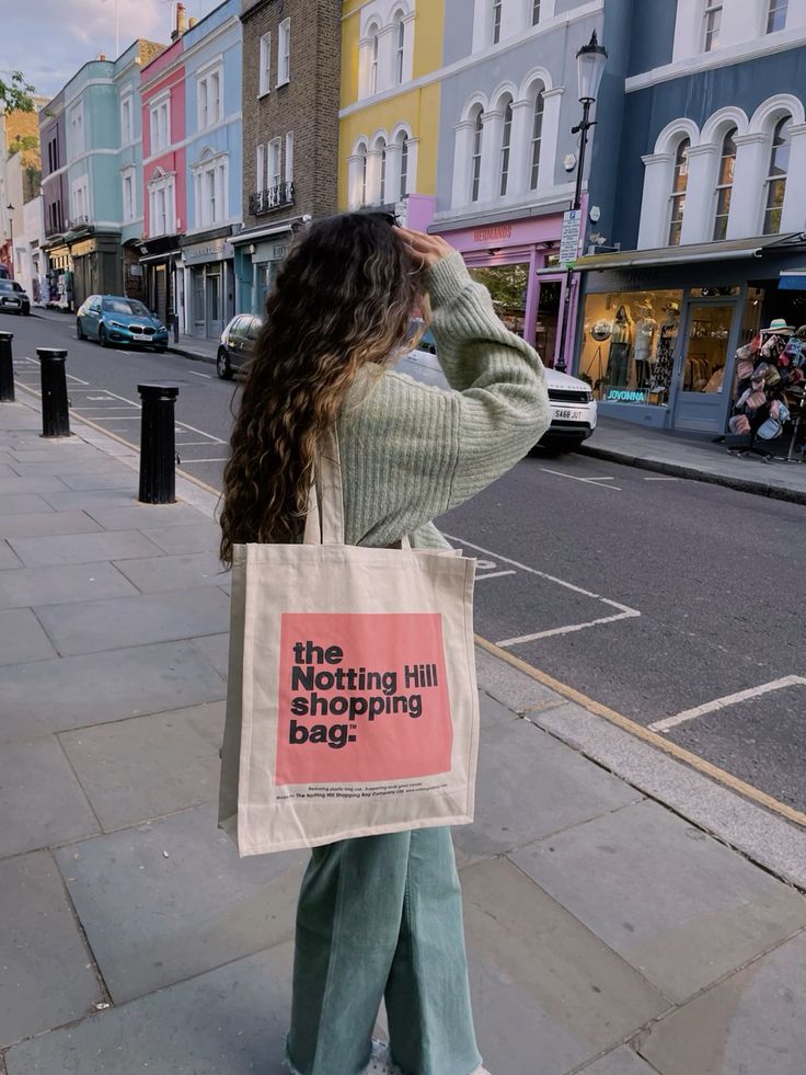 The Notting Hill Shopping Bag™ | Colour Block series | Pink