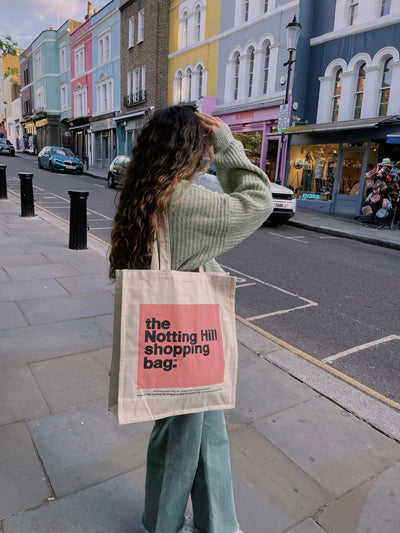 The Notting Hill Shopping Bag™ | Colour Block series | Pink